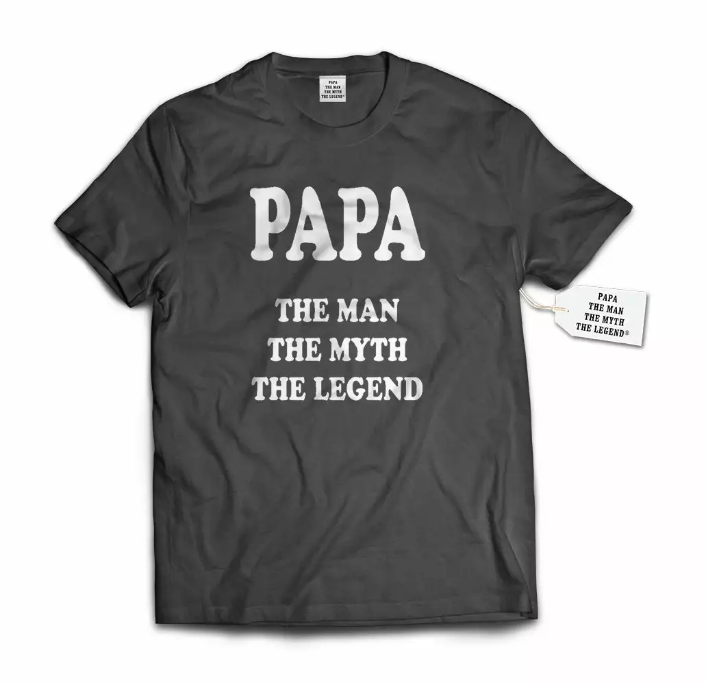 Bewild Papa - The Man, The Myth, The Legend® Fathers Day Mens T-shirt 5 Bewild Papa - The Man, The Myth, The Legend® Fathers Day Mens T-shirt