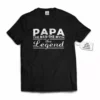 Bewild Papa - The Man, The Myth, The Legend® Fathers Day Mens T-shirt #1741