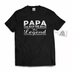 Bewild Papa - The Man, The Myth, The Legend® Fathers Day Mens T-shirt #1741 12 Bewild Papa - The Man, The Myth, The Legend® Fathers Day Mens T-shirt #1741