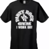 Bewild Party Rock Gym I Work Out Men's T-Shirt Famous Quotes And Sayings