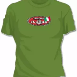Bewild Perfect And Italian Too Girls T-Shirt Nationality & Ethnic