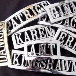 Bewild Personalized Custom Name Belt Buckle With Free Belt