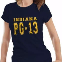 Bewild PG-13 George Indiana Girl's T-Shirt (Navy Blue) Sport Inspiration
