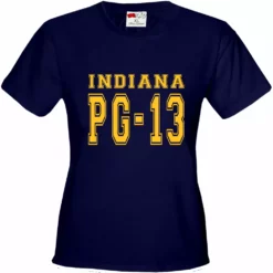 Bewild PG-13 George Indiana Girl's T-Shirt (Navy Blue) Sport Inspiration 9 Bewild PG-13 George Indiana Girl's T-Shirt (Navy Blue) Sport Inspiration