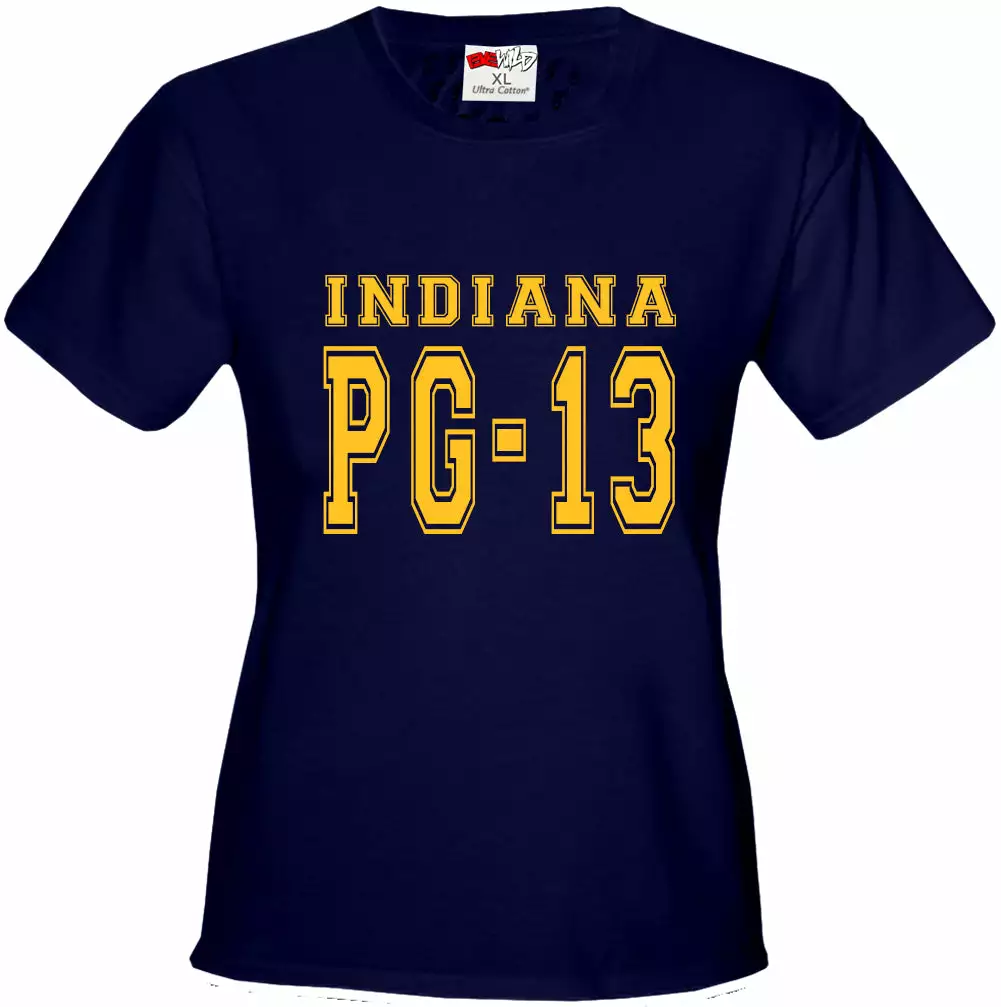 Bewild PG-13 George Indiana Girl's T-Shirt (Navy Blue) Sport Inspiration 5 Bewild PG-13 George Indiana Girl's T-Shirt (Navy Blue) Sport Inspiration
