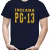 Bewild PG-13 George Indiana Men's T-Shirt (Navy Blue) Sport Inspiration