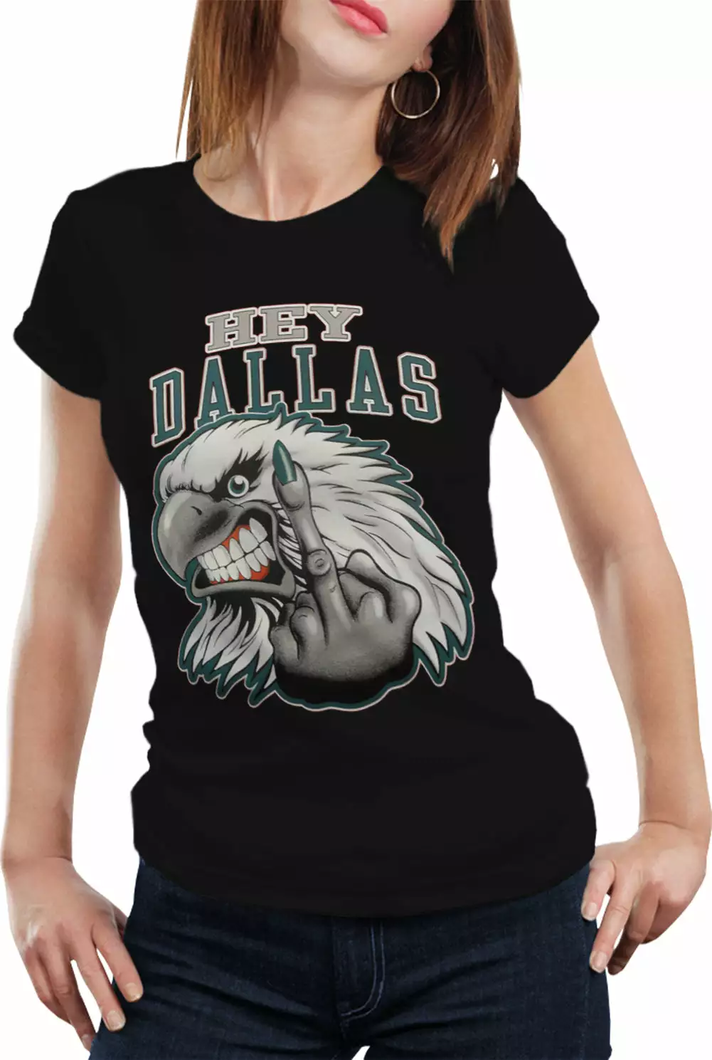 Bewild Sport Inspiration Philadelphia Fan - Hey Dallas Girls T-shirt 4 Bewild Sport Inspiration Philadelphia Fan - Hey Dallas Girls T-shirt