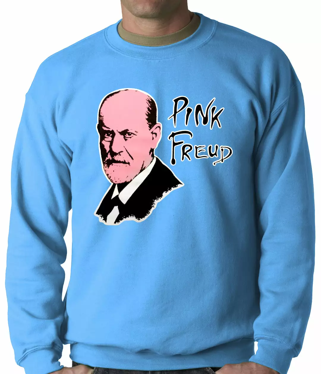 Bewild Cool Funny & Offensive Pink Freud T-Shirt :: Sigmund Freud Adult Crewneck 7 Bewild Cool Funny & Offensive Pink Freud T-Shirt :: Sigmund Freud Adult Crewneck