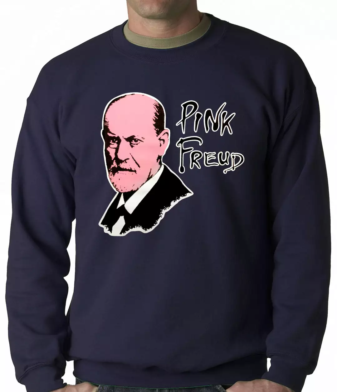 Bewild Cool Funny & Offensive Pink Freud T-Shirt :: Sigmund Freud Adult Crewneck 8 Bewild Cool Funny & Offensive Pink Freud T-Shirt :: Sigmund Freud Adult Crewneck