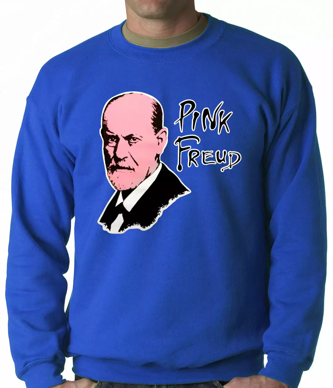 Bewild Cool Funny & Offensive Pink Freud T-Shirt :: Sigmund Freud Adult Crewneck 9 Bewild Cool Funny & Offensive Pink Freud T-Shirt :: Sigmund Freud Adult Crewneck