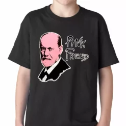 Bewild Cool Funny & Offensive Pink Freud T-Shirt :: Sigmund Freud Kids T-shirt