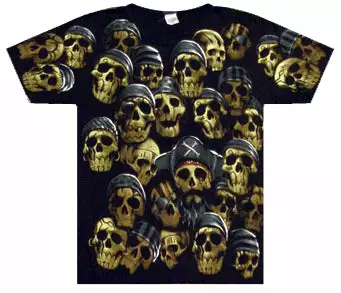Bewild Pirate Skulls T-Shirt 3 Bewild Pirate Skulls T-Shirt