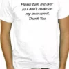 Bewild Cool Funny & Offensive Please Turn Me Over T-Shirt 2 Bewild Cool Funny & Offensive Please Turn Me Over T-Shirt