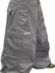 Bewild Basic Unisex UFO Plus Size XX-Large UFO Pants 50 Inch Waist (Grey)