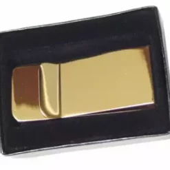 Bewild Polished Money Clip (Gold)
