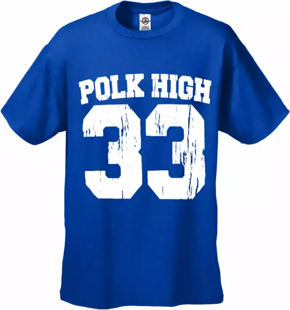 Bewild Polk High Al Bundy T-Shirt :: Married With Children Al Bundy Polk High Football Superstar 3 Bewild Polk High Al Bundy T-Shirt :: Married With Children Al Bundy Polk High Football Superstar