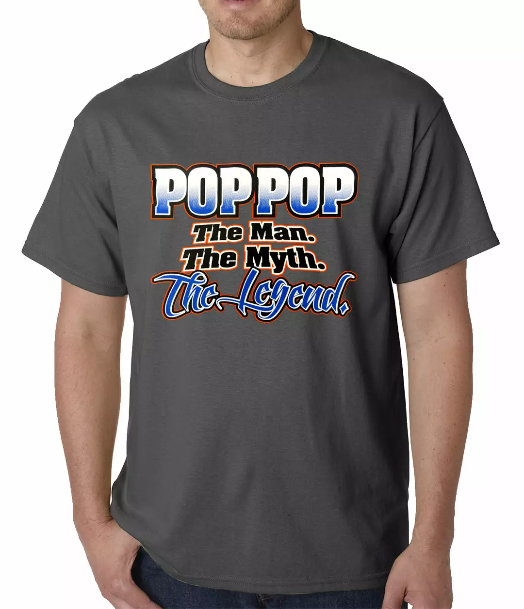 Bewild Pop Pop The Man The Myth The Legend Mens T-shirt 5 Bewild Pop Pop The Man The Myth The Legend Mens T-shirt