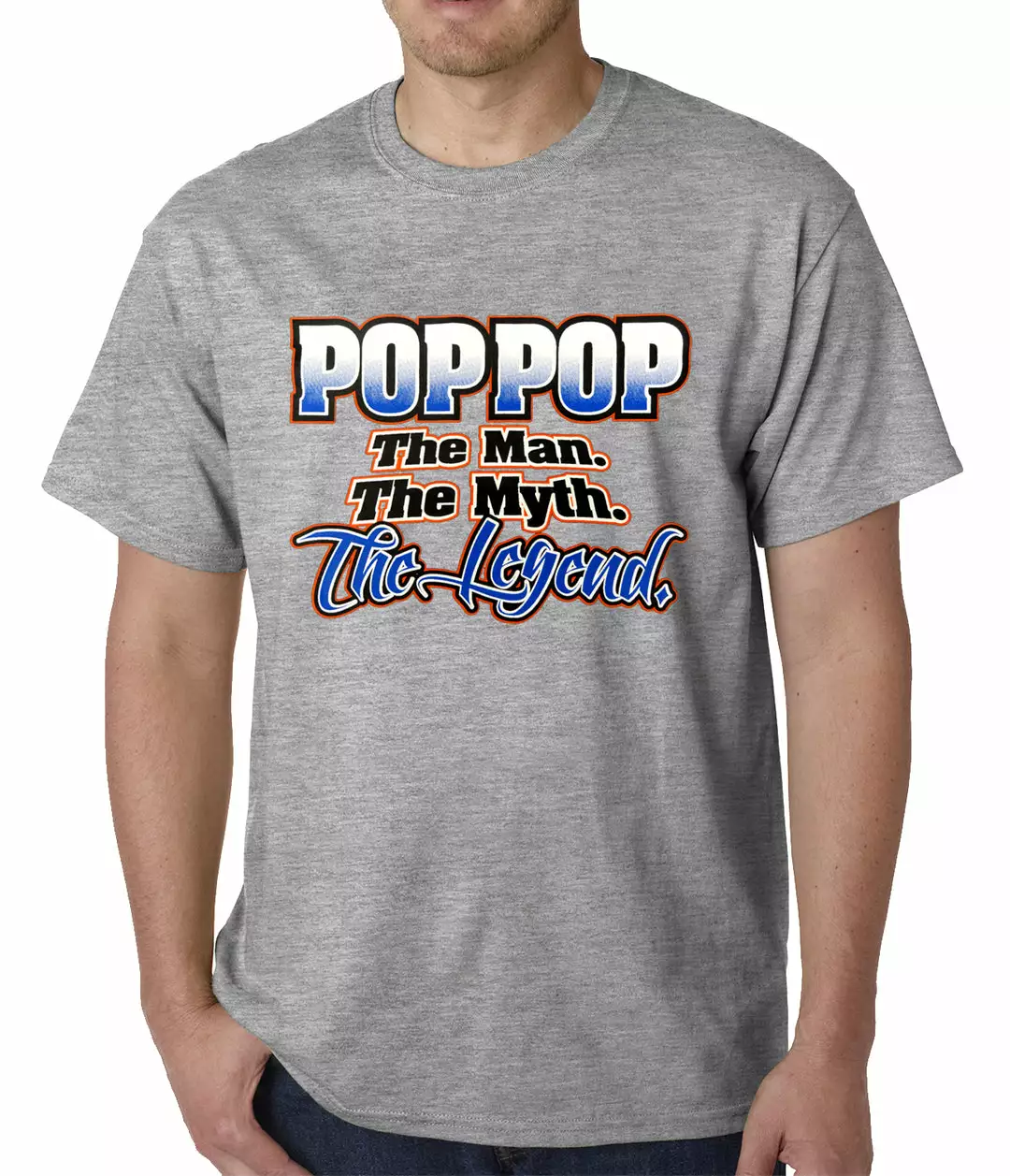 Bewild Pop Pop The Man The Myth The Legend Mens T-shirt 7 Bewild Pop Pop The Man The Myth The Legend Mens T-shirt