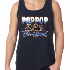 Bewild Positive Reinforcement Pop Pop The Man The Myth The Legend Tank Top
