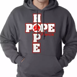 Bewild Pope Francis - Hope Adult Hoodie Say It Loud