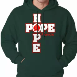 Bewild Pope Francis - Hope Adult Hoodie Say It Loud