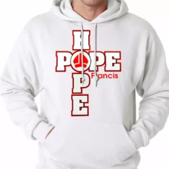 Bewild Pope Francis - Hope Adult Hoodie Say It Loud