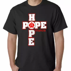 Bewild Pope Francis - Hope Mens T-shirt Say It Loud
