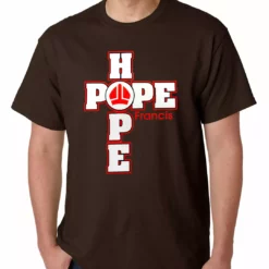 Bewild Pope Francis - Hope Mens T-shirt Say It Loud