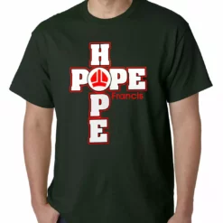 Bewild Pope Francis - Hope Mens T-shirt Say It Loud