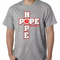 Bewild Pope Francis - Hope Mens T-shirt Say It Loud