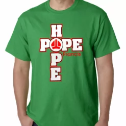 Bewild Pope Francis - Hope Mens T-shirt Say It Loud