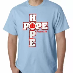 Bewild Pope Francis - Hope Mens T-shirt Say It Loud