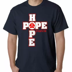 Bewild Pope Francis - Hope Mens T-shirt Say It Loud