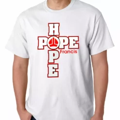 Bewild Pope Francis - Hope Mens T-shirt Say It Loud