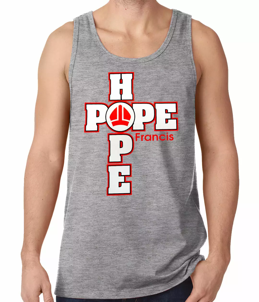 Bewild Pope Francis - Hope Tank Top 5 Bewild Pope Francis - Hope Tank Top