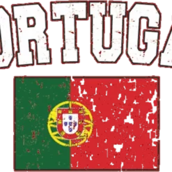 Bewild Portugal Vintage Flag International Hoodie Nationality & Ethnic