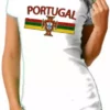 Bewild Portugal Vintage Shield International Girls T-Shirt Nationality & Ethnic