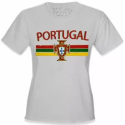 Bewild Portugal Vintage Shield International Girls T-Shirt Nationality & Ethnic 13 Bewild Portugal Vintage Shield International Girls T-Shirt Nationality & Ethnic