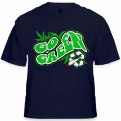 Bewild Pot Head & Stoner Tees - Go Green T-Shirt Cool Funny & Offensive