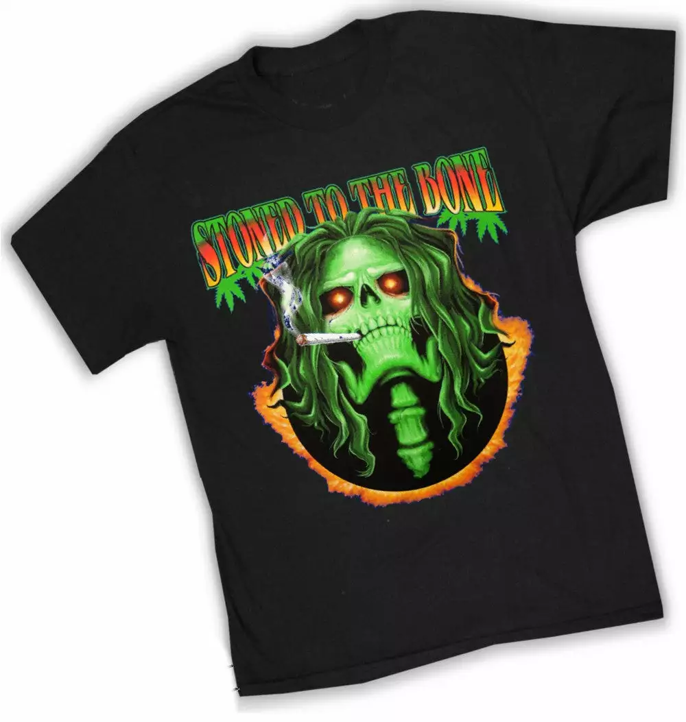 Bewild Pot Head & Stoner Tees - Stoned To The Bone T-Shirt Cool Funny & Offensive 5 Bewild Pot Head & Stoner Tees - Stoned To The Bone T-Shirt Cool Funny & Offensive