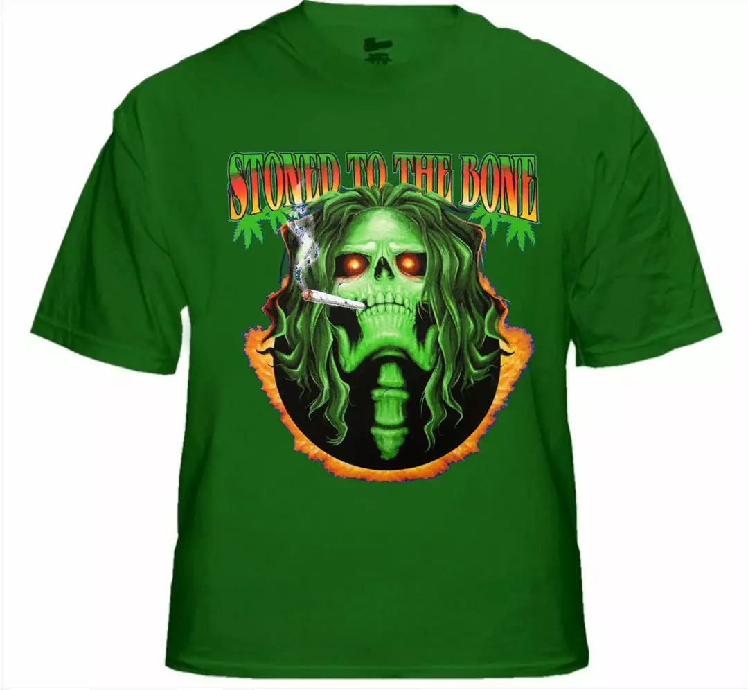Bewild Pot Head & Stoner Tees - Stoned To The Bone T-Shirt Cool Funny & Offensive 9 Bewild Pot Head & Stoner Tees - Stoned To The Bone T-Shirt Cool Funny & Offensive