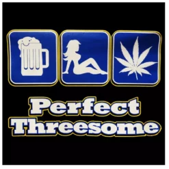 Bewild Pot Head & Stoner Tees - The Perfect Threesome T-Shirt 12 Bewild Pot Head & Stoner Tees - The Perfect Threesome T-Shirt