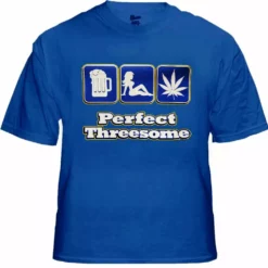 Bewild Pot Head & Stoner Tees - The Perfect Threesome T-Shirt 14 Bewild Pot Head & Stoner Tees - The Perfect Threesome T-Shirt