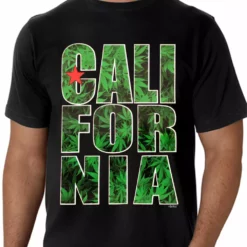 Bewild Cool Funny & Offensive Pot Leaf California Men's T-Shirt