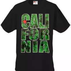 Bewild Cool Funny & Offensive Pot Leaf California Men's T-Shirt