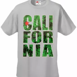 Bewild Cool Funny & Offensive Pot Leaf California Men's T-Shirt