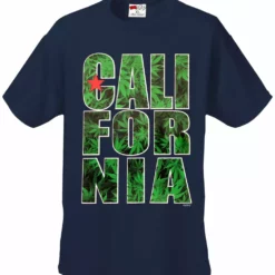 Bewild Cool Funny & Offensive Pot Leaf California Men's T-Shirt