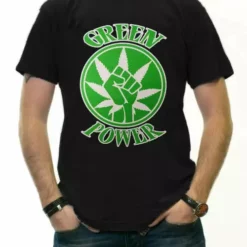 Bewild Pothead & Stoner Tees - Green Power T-Shirt