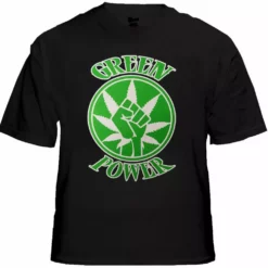 Bewild Pothead & Stoner Tees - Green Power T-Shirt