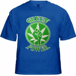 Bewild Pothead & Stoner Tees - Green Power T-Shirt
